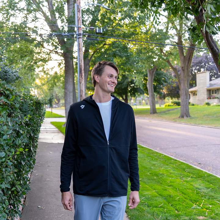 Brighton Full Zip | Black