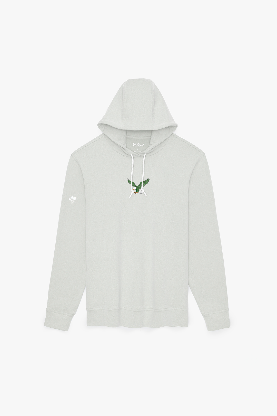 Fly Bird * Cloud Gray Zuccara Performance Hoodie