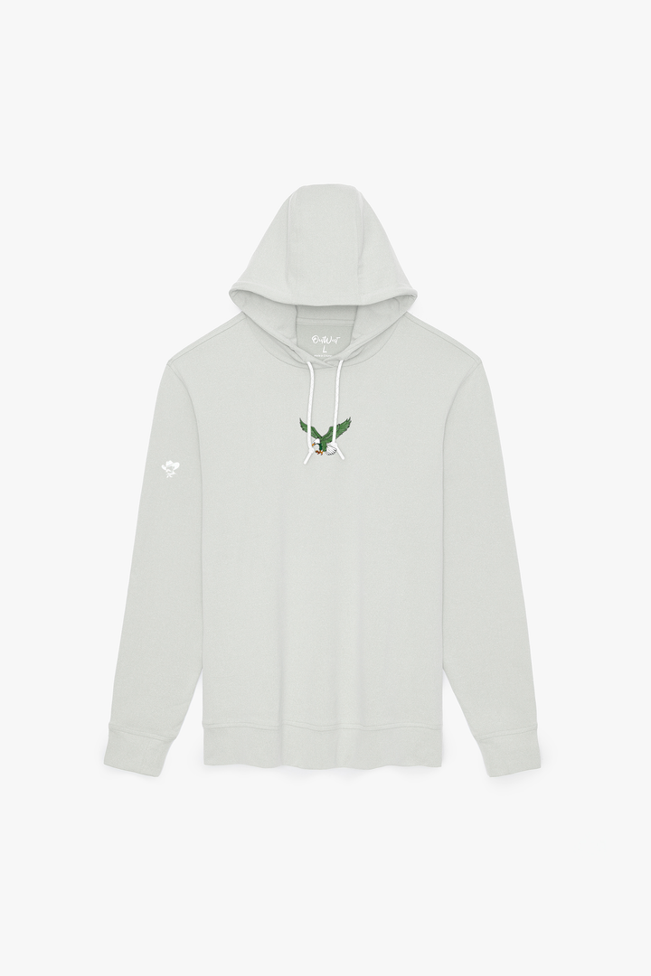 Fly Bird * Cloud Gray Zuccara Performance Hoodie