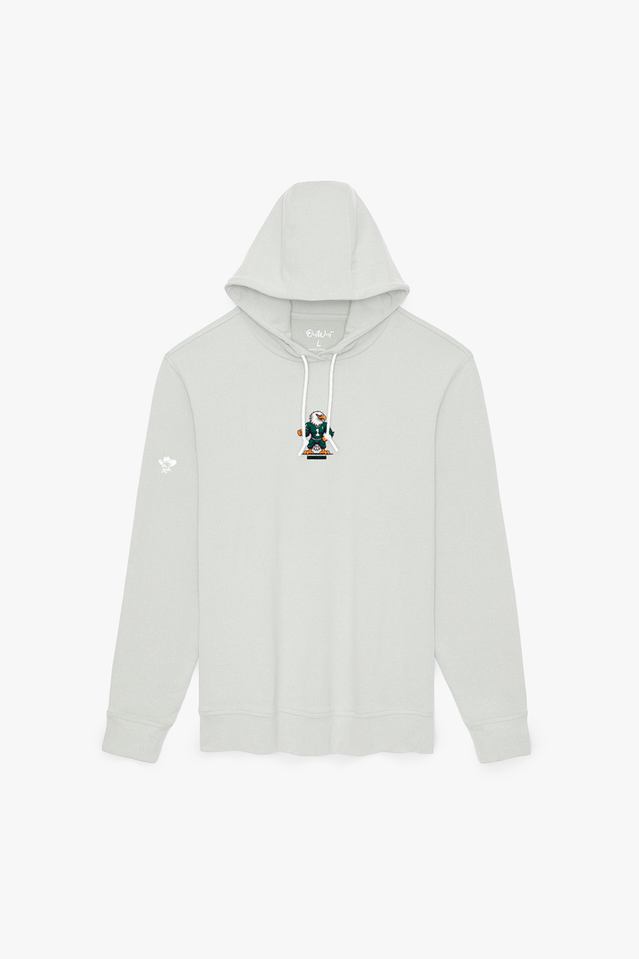 NFC Champs * Cloud Gray Zuccara Performance Hoodie