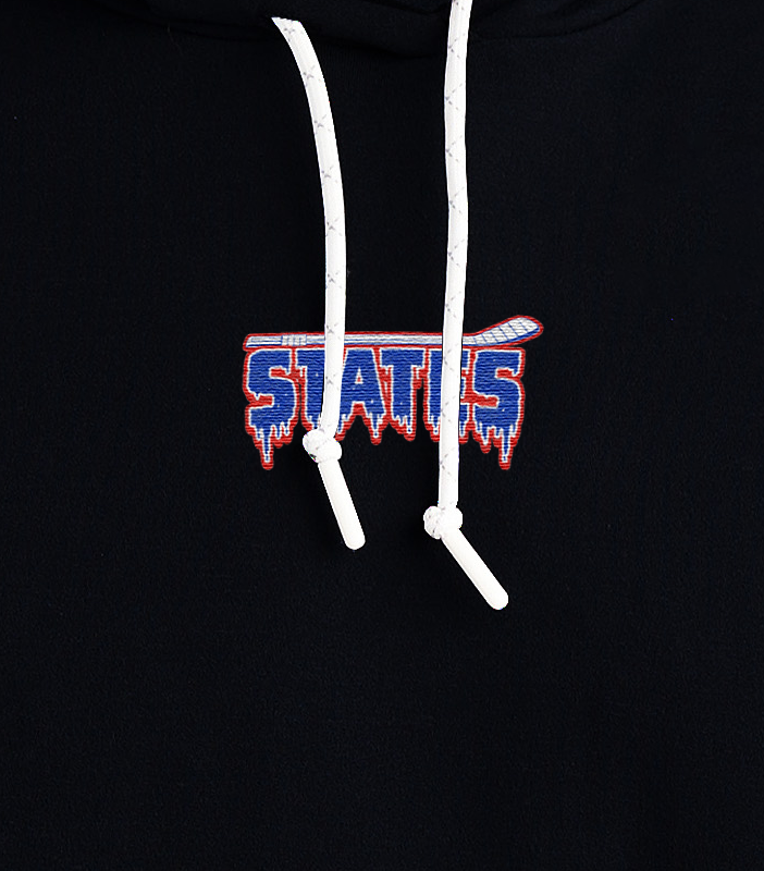 State Side Hoodie, Pitch Black