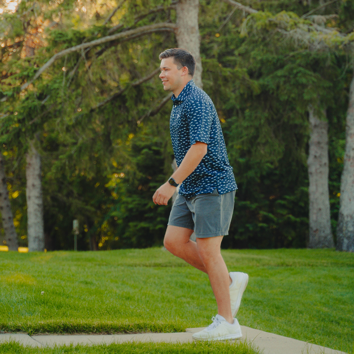 Men's Everday Subtle-designed Polo "Cahoon Hollow" - OutWest US