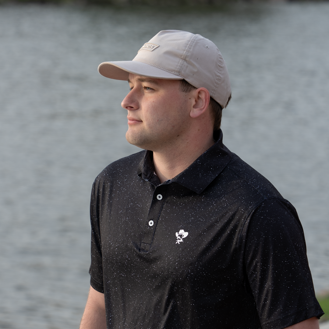 Men's Everyday Subtle-designed Polo "Coffee Grounds" - OutWest US