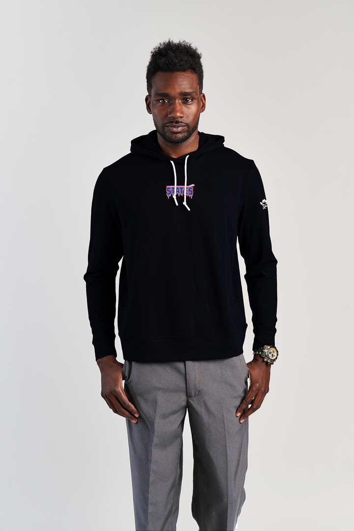 State Side Hoodie, Pitch Black