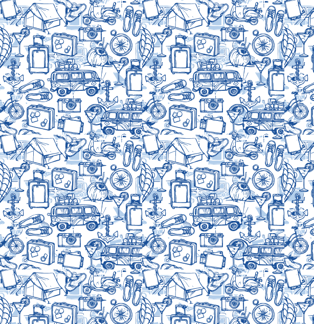 Men's Everyday Subtle Blue Polo